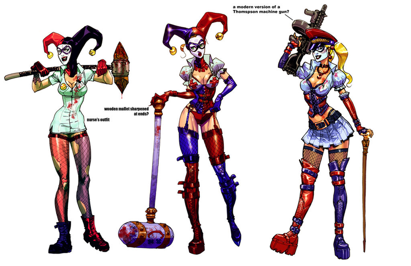 Illustration for article titled Visions of the Dark Knight in unreleased Arkham Asylum concept art